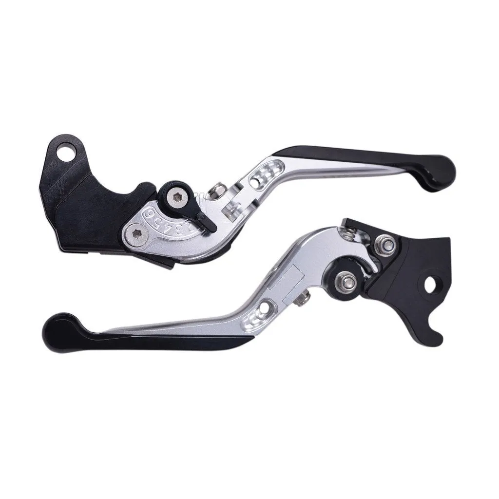 R.J.VON Bike 6 Position Adjustable Brake Clutch Levers with Folding