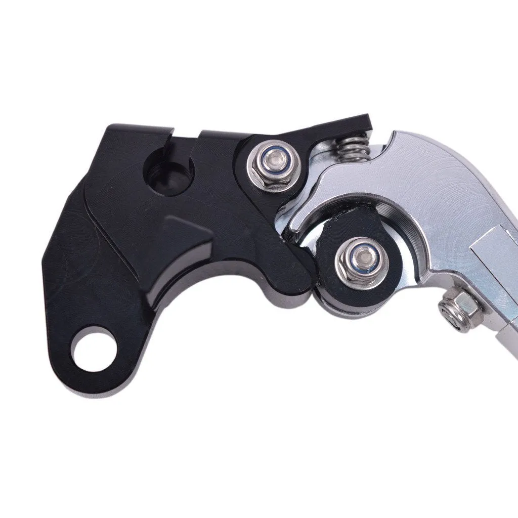 R.J.VON Bike 6 Position Adjustable Brake Clutch Levers with Folding