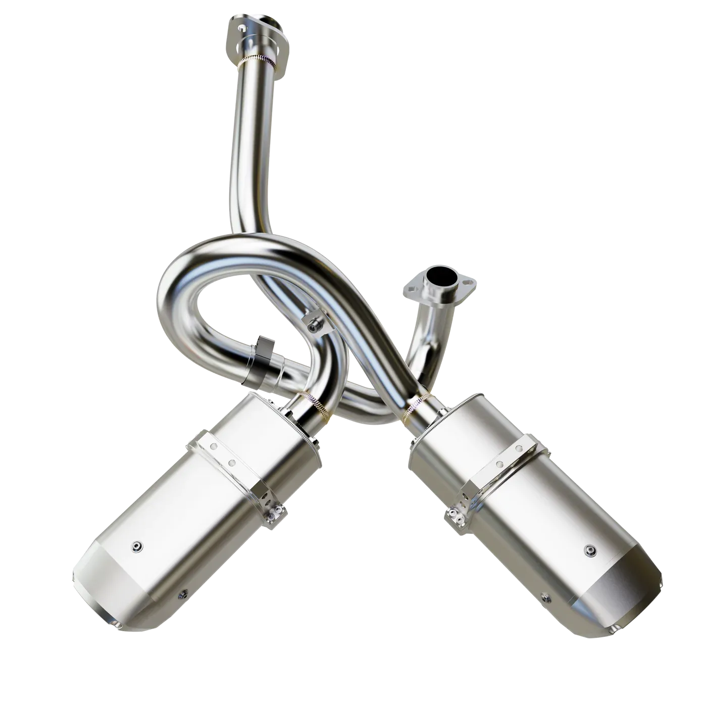 RJWC Sport Dual Split Exhaust | CFMOTO ZFORCE 950