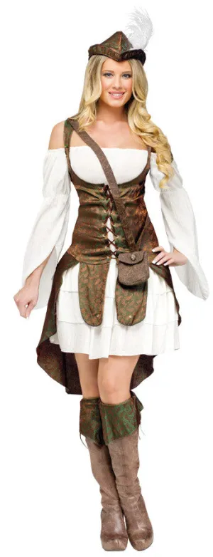 Robin Hood Adult Medium 8-10  Costume