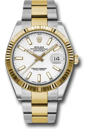 Rolex Steel 18k RG Datejust 41mm #126333 wio