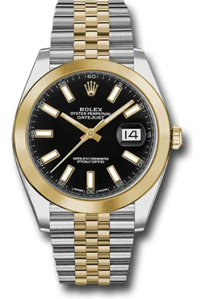 Rolex Steel 18k YG Datejust 41mm #126303 bkij