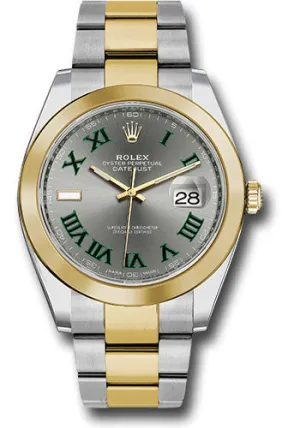 Rolex Steel 18k YG Datejust 41mm #126303 slgro