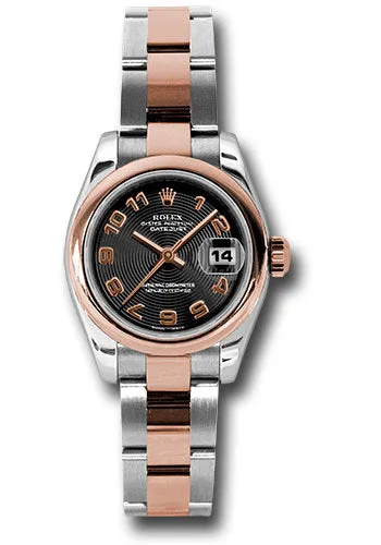 Rolex Steel and 18k RG Datejust -26mm #179161 bkcao