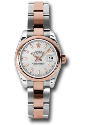 Rolex Steel and 18k RG Datejust -26mm #179161 sio