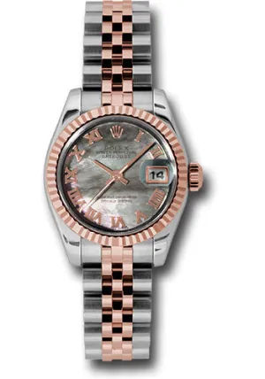 Rolex Steel and 18k RG Datejust -26mm #179171 dkmrj