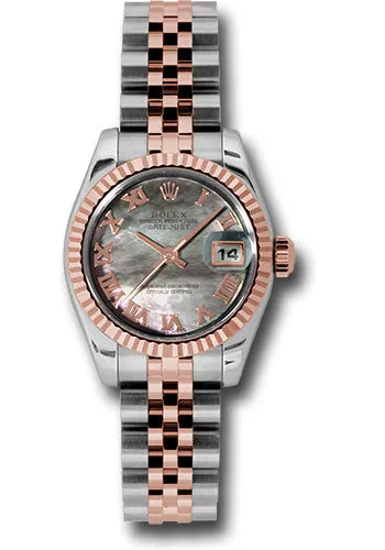Rolex Steel and 18k RG Datejust -26mm #179171 dkmrj