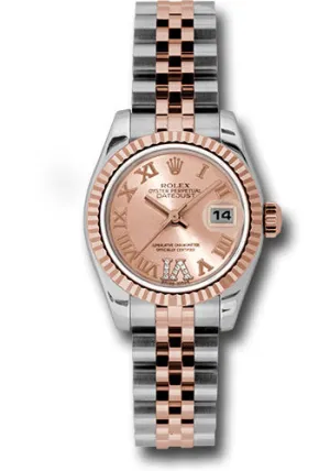 Rolex Steel and 18k RG Datejust -26mm #179171 pdrj