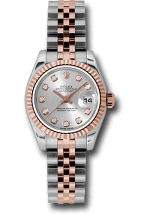Rolex Steel and 18k RG Datejust -26mm #179171 sdj