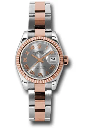 Rolex Steel and 18k RG Datejust -26mm #179171 stro