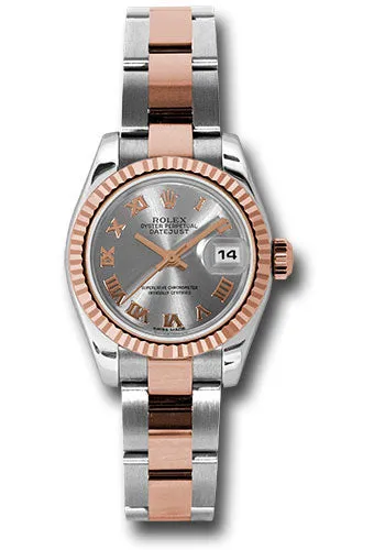 Rolex Steel and 18k RG Datejust -26mm #179171 stro
