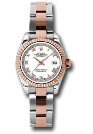 Rolex Steel and 18k RG Datejust -26mm #179171 wro