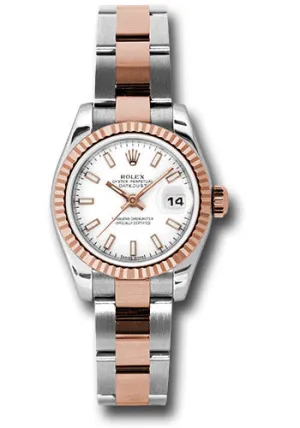 Rolex Steel and 18k RG Datejust -26mm #179171 wso