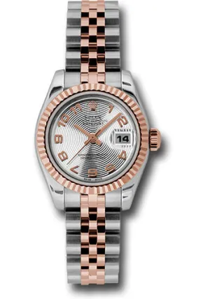 Rolex Steel and 18k RG Datejust -26mm #179171