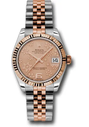 Rolex Steel and 18k RG Datejust - 31mm - Mid-Size #178271 pchfj