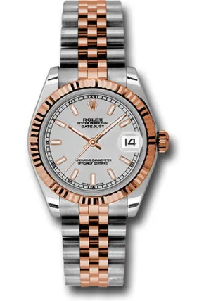 Rolex Steel and 18k RG Datejust - 31mm - Mid-Size #178271 sij