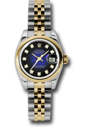 Rolex Steel and 18k YG Datejust -26mm #179163 blvdj