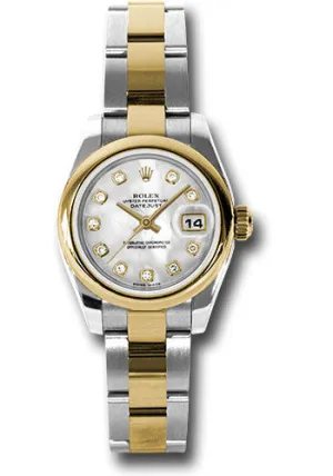 Rolex Steel and 18k YG Datejust -26mm #179163 mdo