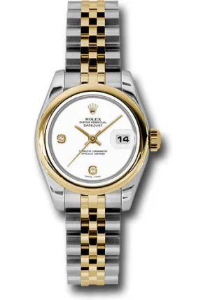 Rolex Steel and 18k YG Datejust -26mm #179163 wadj