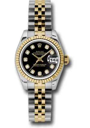 Rolex Steel and 18k YG Datejust -26mm #179173 bkdj
