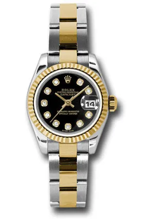 Rolex Steel and 18k YG Datejust -26mm #179173 bkdo