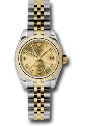 Rolex Steel and 18k YG Datejust -26mm #179173 chcaj