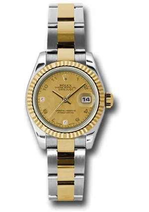 Rolex Steel and 18k YG Datejust -26mm #179173 chgdmdao