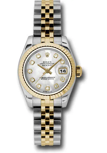 Rolex Steel and 18k YG Datejust -26mm #179173 mdj