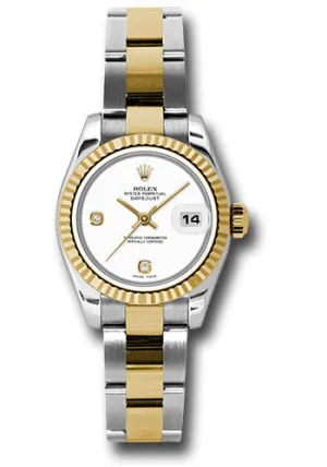 Rolex Steel and 18k YG Datejust -26mm #179173 wado