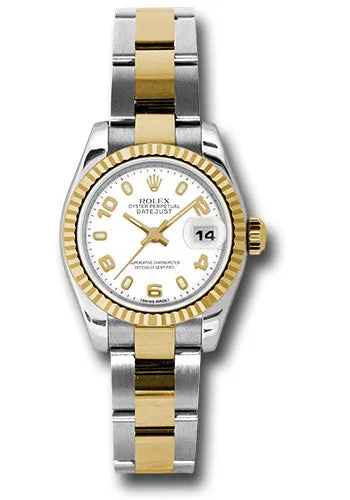 Rolex Steel and 18k YG Datejust -26mm #179173 wao