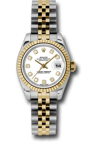 Rolex Steel and 18k YG Datejust -26mm #179173 wdj
