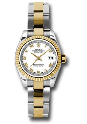 Rolex Steel and 18k YG Datejust -26mm #179173 wro