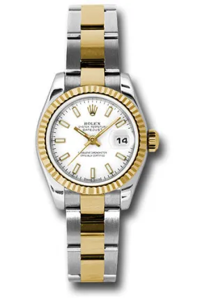 Rolex Steel and 18k YG Datejust -26mm #179173 wso