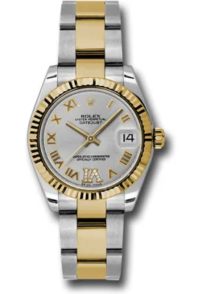 Rolex Steel and 18k YG Datejust - 31mm - Mid-Size #178273 sdro