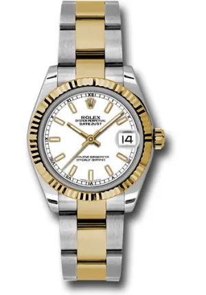 Rolex Steel and 18k YG Datejust - 31mm - Mid-Size #178273 wio