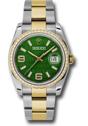Rolex Steel and 18k YG Datejust- 36mm #116243