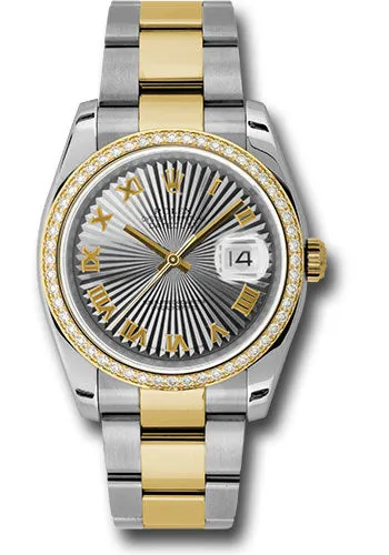 Rolex Steel and 18k YG Datejust- 36mm #116243