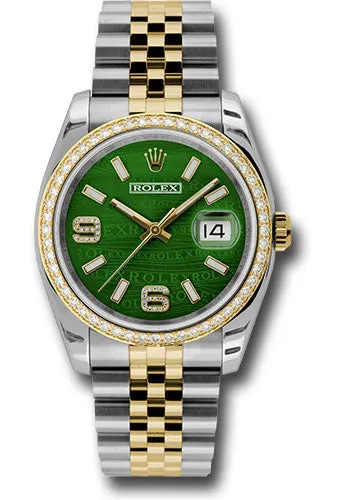 Rolex Steel and 18k YG Datejust- 36mm #116243