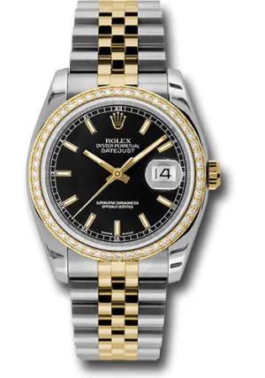 Rolex Steel and 18k YG Datejust- 36mm #116243