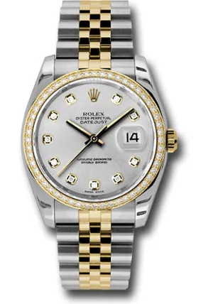 Rolex Steel and 18k YG Datejust- 36mm #116243