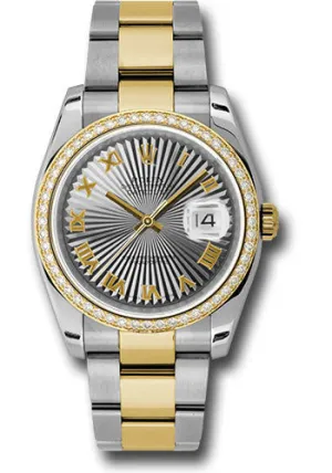 Rolex Steel and 18k YG Datejust- 36mm #116243