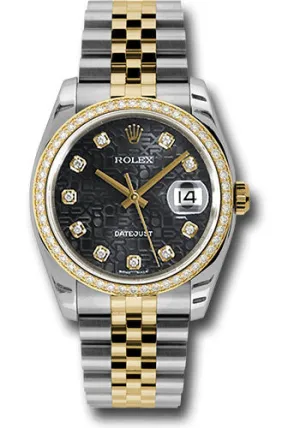Rolex Steel and 18k YG Datejust- 36mm #116243