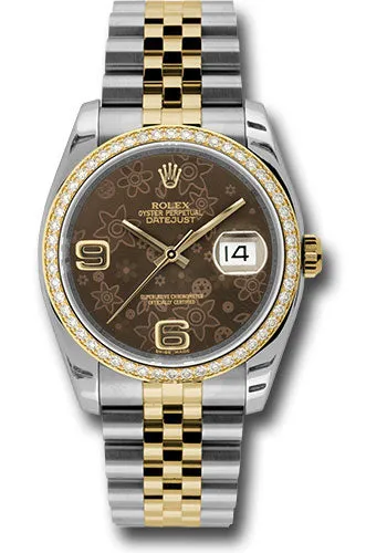 Rolex Steel and 18k YG Datejust- 36mm #116243