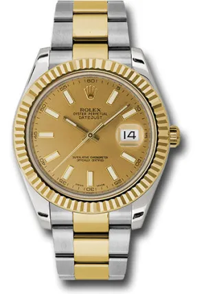 Rolex Steel and Gold Datejust II - 41mm #116333