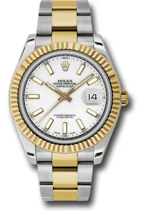 Rolex Steel and Gold Datejust II - 41mm #116333