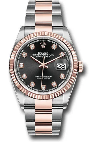 Rolex Steel and Rose Gold Datejust-36mm #126231