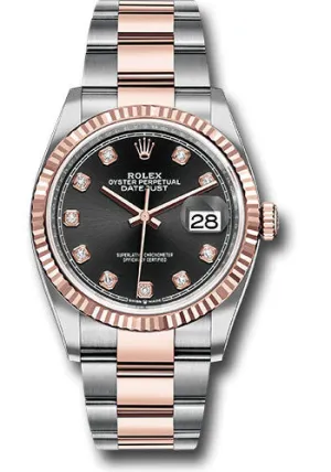 Rolex Steel and Rose Gold Datejust-36mm #126231