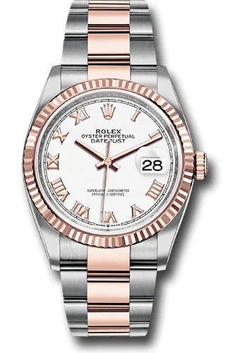 Rolex Steel and Rose Gold Datejust-36mm #126231