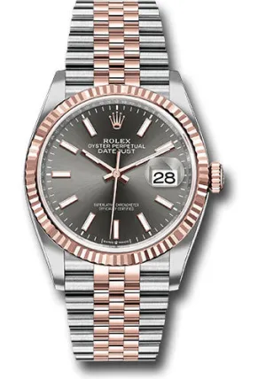 Rolex Steel and Rose Gold Datejust-36mm #126231