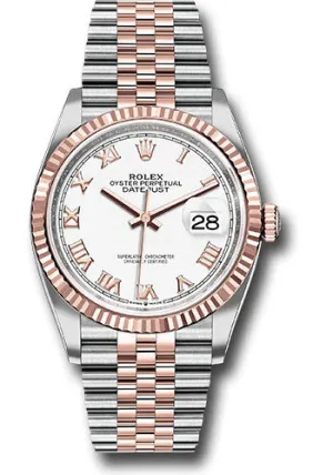 Rolex Steel and Rose Gold Datejust-36mm #126231